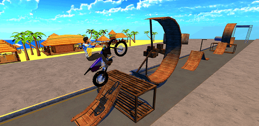 Racing Bike Stunts & Ramp Riding pc screenshot Racing Bike Stunts & Ramp Riding pc screenshot
