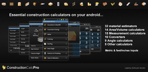 Construction Calc - 24h Trial pc screenshot Construction Calc - 24h Trial pc screenshot