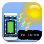 Fast Charging Solar Battery Prank. icon