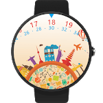 Travel the world Watch Face icon