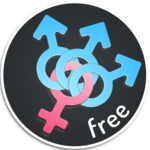 TriChat - online dating chat icon
