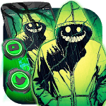 Creepy Smile Man Themes HD Wallpapers 3D icons icon