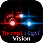 Thermal Night Vision Camera Effect Simulated icon