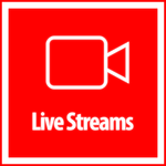 Live Streams - Free icon