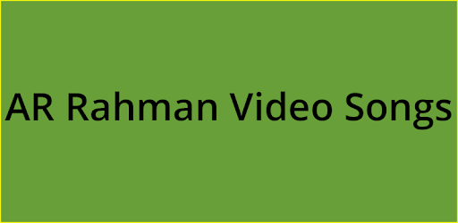A.R. Rahman Hit video songs pc screenshot A.R. Rahman Hit video songs pc screenshot
