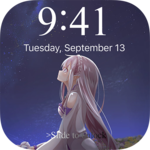 DIY Anime lock screen and anime wallpapers icon