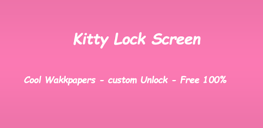 Kawaii Kitty Lock Screen theme pc screenshot Kawaii Kitty Lock Screen theme pc screenshot