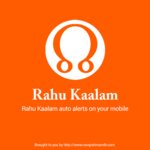 Daily Rahu Kaal Kalam Alert icon