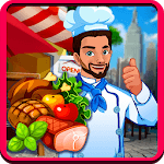 Kitchen master : fastfood restaurant icon