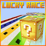 Lucky Block Race Map for MCPE icon