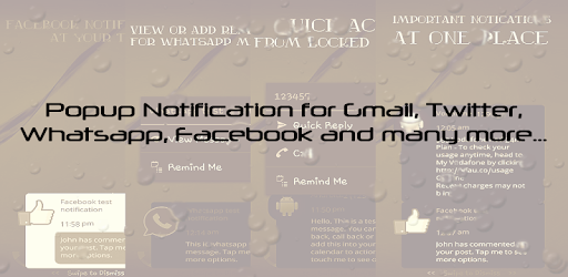 Notification:Gmail,Missed Call pc screenshot Notification:Gmail,Missed Call pc screenshot