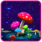3D Mushroom Live Wallpaper Sky icon