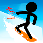 Stickman Snow Ride icon