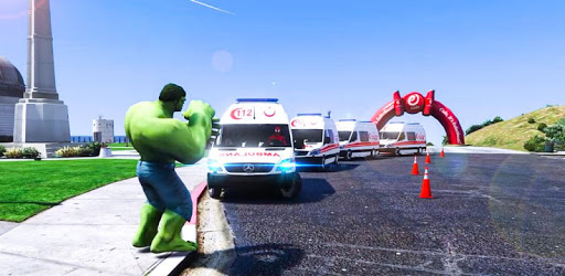 Superhero Ambulance Rescue Patient Mission pc screenshot