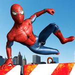 Superheroes Parkour simulator 3D icon
