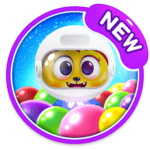Space Cats Pop - Bubble Shooter Kitty Kitten Game icon