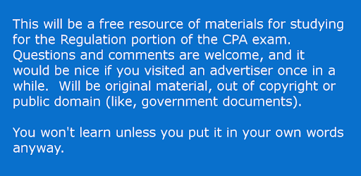 CPA Study App pc screenshot CPA Study App pc screenshot