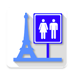 Toilets in Paris icon