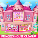 Princess House Cleanup For Girls: Keep Home Clean icon