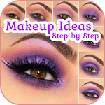 Makeup ideas step by step icon
