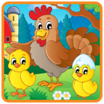 Animals Characters Puzzle icon