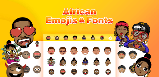 African Emoji Keyboard 2018 - Cute Emoticon pc screenshot
