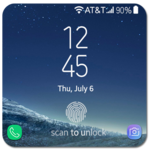 Fingerprint Prank Lockscreen Galaxy S8 icon