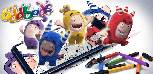Oddbods Live Coloring (AR) pc screenshot Oddbods Live Coloring (AR) pc screenshot