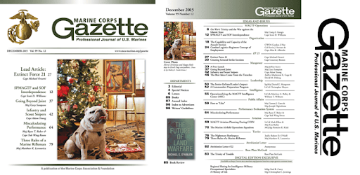 Marine Corps Gazette pc screenshot Marine Corps Gazette pc screenshot