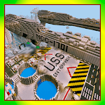 Interstellar spaceships base. MCPE Map icon