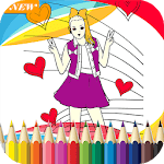 Jojo Siwa coloring book for pc icon Jojo Siwa coloring book for pc icon