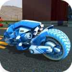 Futuristic Sci Fi Bike Parking - Bike Parking Game icon