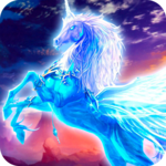 Magical Unicorn Rainbow icon