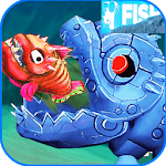 3D Feed Metal Shrk Fish Simulator icon