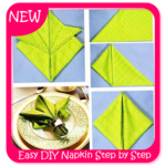 Easy DIY Napkin Step by Step icon