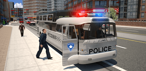 Police bus prison transport 3D pc screenshot