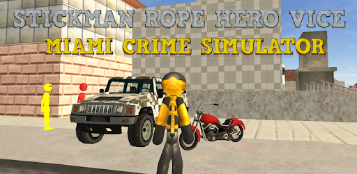 Stickman Rope Hero Vice Miami Crime Simulator pc screenshot