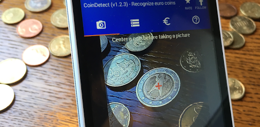 CoinDetect: Euro coin detector pc screenshot CoinDetect: Euro coin detector pc screenshot
