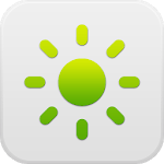 Phone brightness adjuster icon