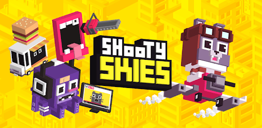 Shooty Skies - Arcade Flyer pc screenshot Shooty Skies - Arcade Flyer pc screenshot