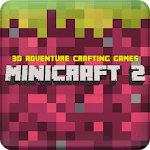 MiniCraft 2: 3D Adventure Crafting Games icon