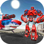 Swat Robot Shark Evolution Wars - Shark Tank Games icon