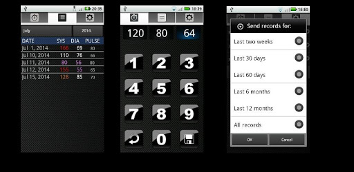 Blood pressure memo pc screenshot