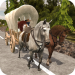 Farming Horse Carriage Transport Simulator 2018 icon