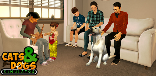 Virtual dog pet cat home adventure family pet game pc screenshot