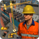 Supermarket Construction Games:Crane operator for pc icon Supermarket Construction Games:Crane operator for pc icon