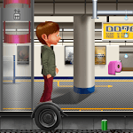 Subway hoverboard icon