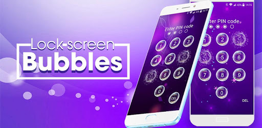 lock screen bubbles pc screenshot