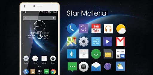 Star Material Icon Pack pc screenshot