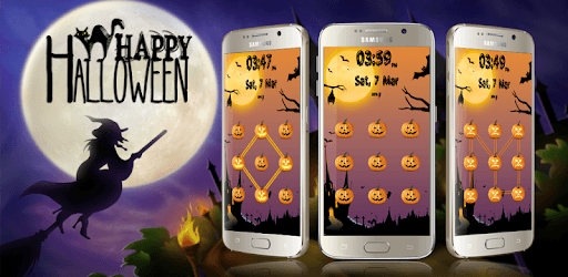 Halloween Pattern Lock Screen pc screenshot Halloween Pattern Lock Screen pc screenshot